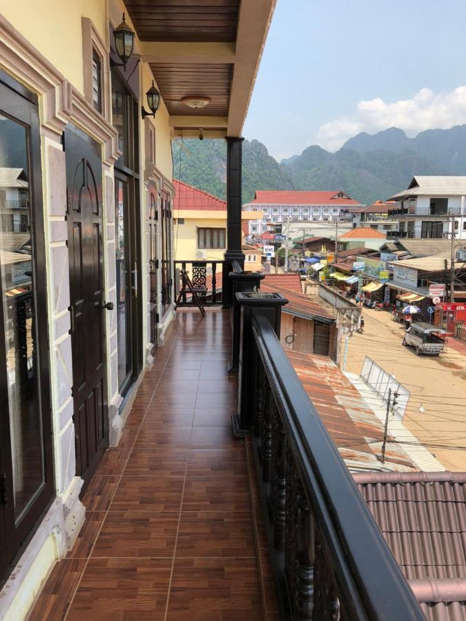 Soutjai Guesthouse & Restaurant Vang Vieng Ngoại thất bức ảnh
